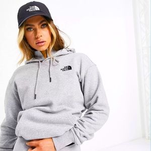 dark gray NORTHFACE hoodie
